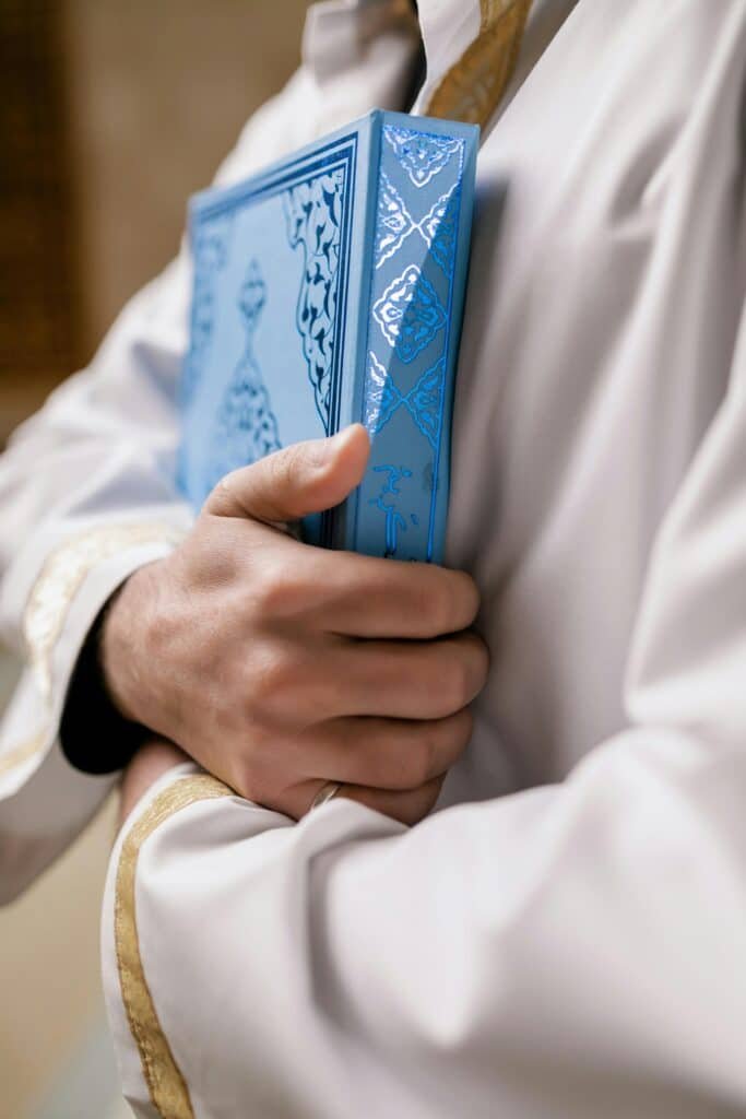 with the help of Holy Quran aman feels peace of heart